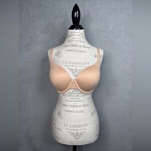VICTORIA’S SECRET Perfect Shape Push-up PADDED beige BRA size 32DDD NWT